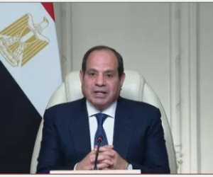 فخامة الرئيس السيسي: مصر اختارت طريق التعاون والحوار عن وعي وثقة في عدالة قضيتها