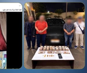 الداخلية تعيد 6 سبائك ذهبية سرقهم لص من داخل محل مصوغات بالفيوم وتضبط المتهمين  
