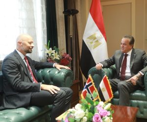 وزير الصحة يستقبل السفير النرويجي لبحث سبل تعزيز التعاون في القطاع الصحي