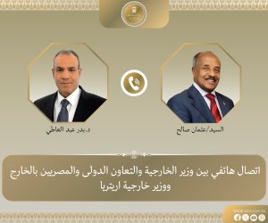 وزيرا خارجية مصر وإريتريا يبحثان سبل تعزيز العلاقات الثنائية والتطورات الإقليمية