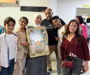معهد ناصر ينظم حفلا ترفيهيا لدعم أطفال قسم الأورام بالمعهد 