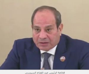 فخامة الرئيس السيسى: نتطلع لبدء التنفيذ الفعلى وتشغيل المنطقة الصناعية الروسية