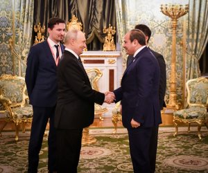 فخامة الرئيس السيسي يبحث مع بوتين توسيع محطة الضبعة بعد 2030 والتعاون في المفاعلات النووية الصغيرة