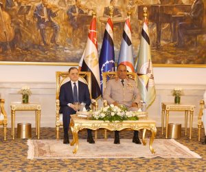الفريق أشرف سالم زاهر يستقبل وزير الداخلية للتهنئة بالذكرى الـ53 لانتصارات أكتوبر