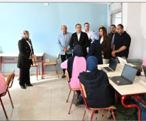 خلال جولته بالسويس .. رئيس الوزراء يفتتح مدرسة المتفوقين فى العلوم والتكنولوجيا «STEM» 