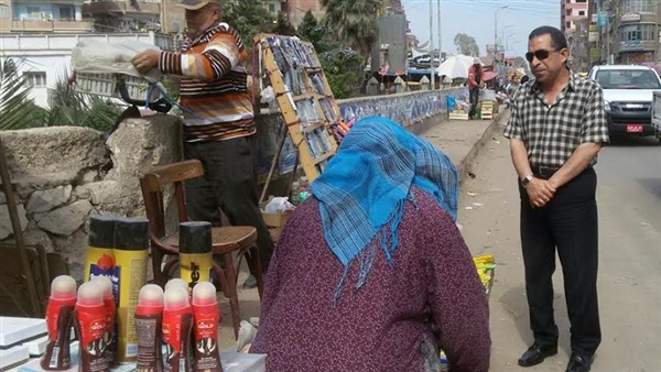 بالصور.. حملة لإزالة الإشغالات ونظافة شوارع سيدي سالم