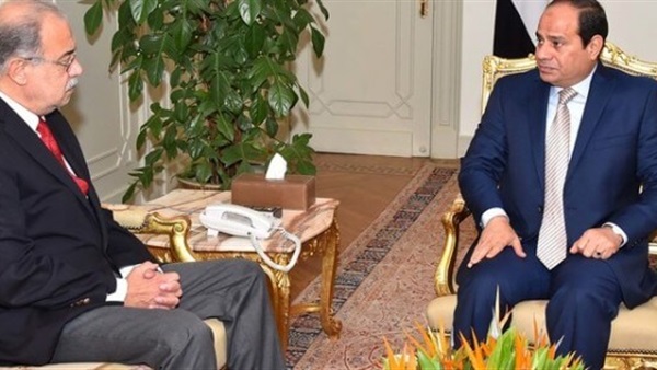 «السيسي» يجتمع برئيس الوزراء لاستعراض خطة عمل الحكومة 