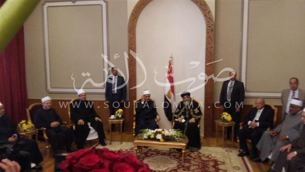 بالصور.. «الطيب» يصل الكاتدرائية لتهنئة البابا بعيد القيامة المجيد
