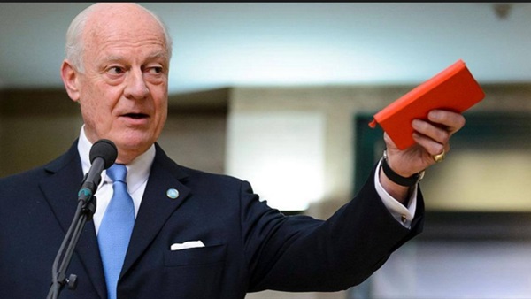 ميستورا يدعو أوباما وبوتين لللتدخل لاحياء مفاوضات السلام السورية