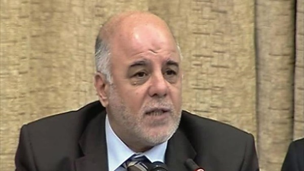 «العبادي» يدعو لسلمية التظاهر والعودة للأماكن المخصصة