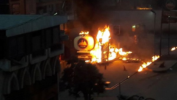 الحماية المدنية تكشف حقيقة انفجار محطة وقود بحلوان 