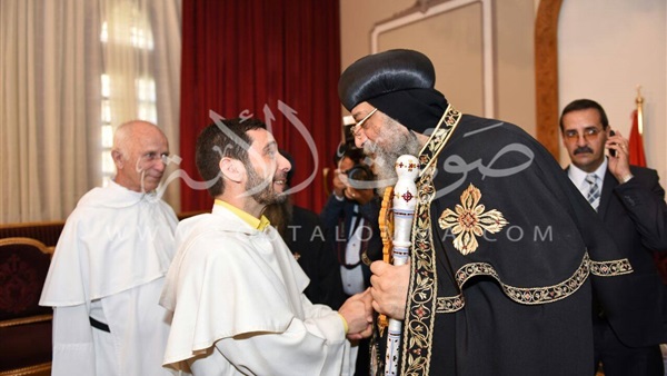 بالصور البابا يستقبل وفد الآباء الدومنيكان