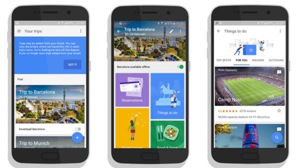جوجل تختبر تطبيقًا ذكيًا للسفر