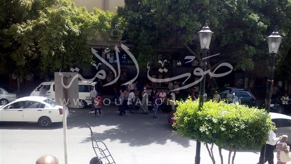 بالصور.. هدوء وسيولة مرورية بمحيط «الصحفيين»