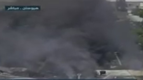 بالفيديو.. حريق هائل في مدينة «هيستون» الأمريكية 