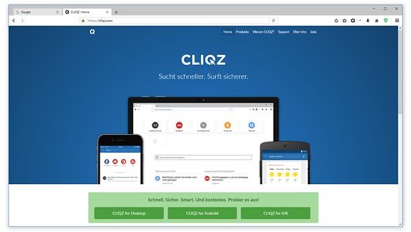 تطبيق Cliqz.. متصفح ومحرك بحث في برنامج واحد