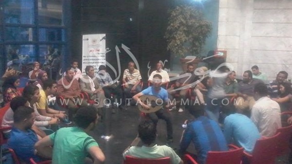 بالفيديو والصور.. بدء الفاعلية الفنية بنقابة الصحفيين