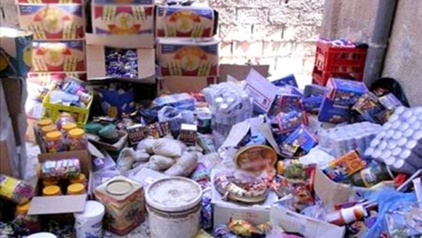 ضبط مصنع مقرمشات بدون ترخيص فى المنيا