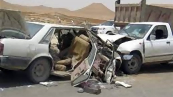 إصابة 14 شخصا في حادث سير على الطريق الزراعي بالبحيرة