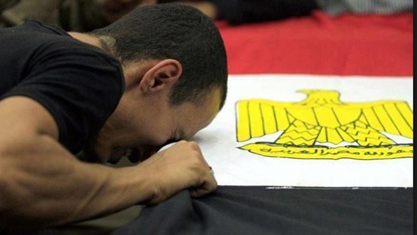 «بث مباشر» لتشييع جنازة شهداء الشرطة في حلوان
