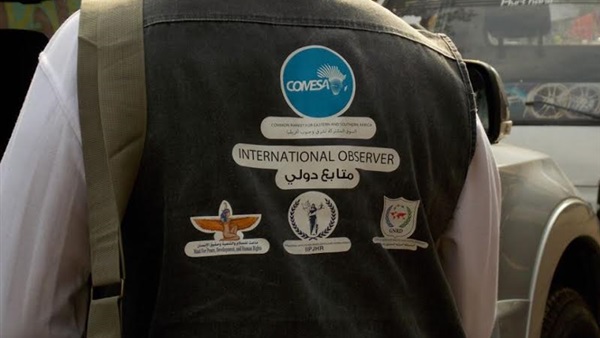 بالصور.. مراقبون دوليون في لجنة  زويل بالعمرانية 