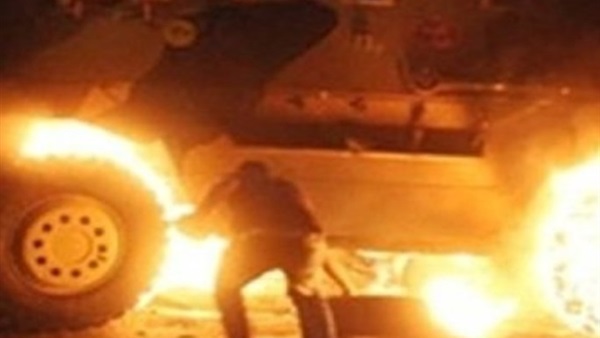 تفجير عبوة ناسفة بـ5 مدرعات للشرطة بالعريش 