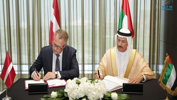 الإمارات ولاتفيا توقعان اتفاقية للتعاون الاقتصادي