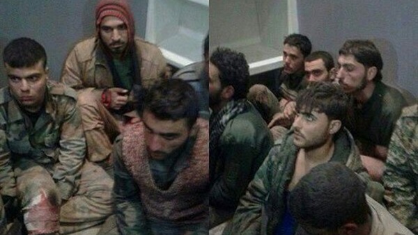 4 صور لعسكريين من الحرس الثورى الإيرانى أسرى فى يد «داعش» 