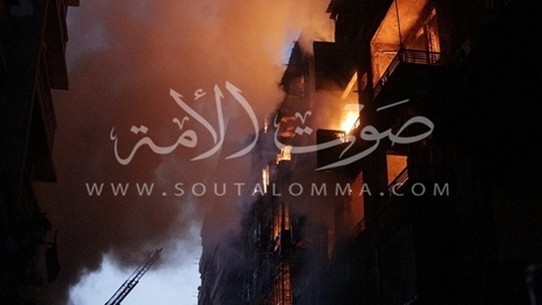 إشتعال النيران مجددًا في عدد من المحال التجارية بالرويعي