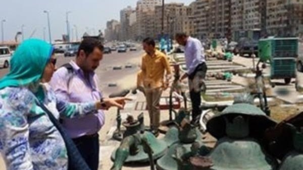 «الغرابلي» تنفى إهدار المال العام في أعمال الإنارة بكورنيش الإسكندرية