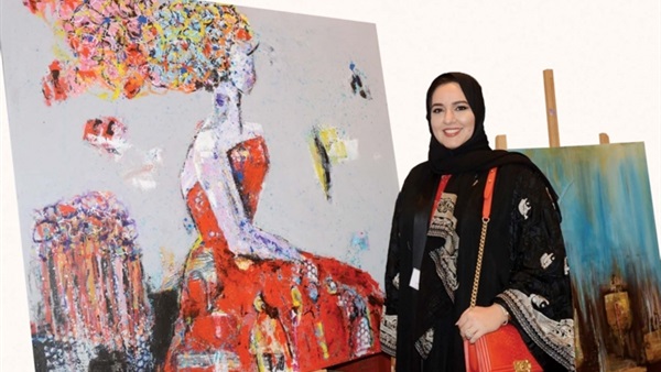 فنانة بحرينية تعرض أعمالها في متحف "فكتوريا" البريطاني