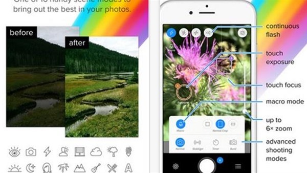 تطبيق مميز للتصوير متوفر مجاناً على آي فون
