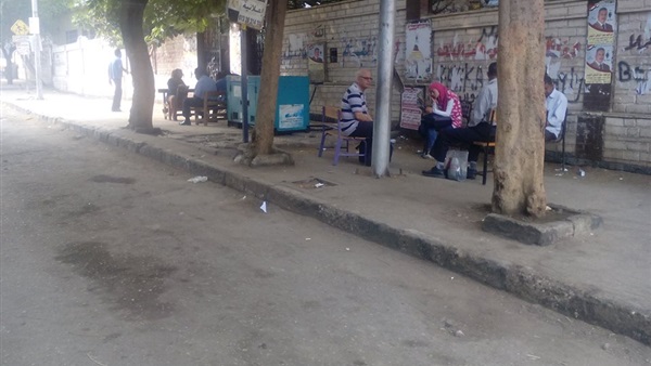 بالصور.. توافد مندوبي المرشحين بالطالبية