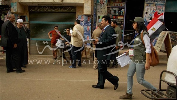 بالصور... وصول وفد جامعة الدول العربية الى مدرسة أحمد زويل