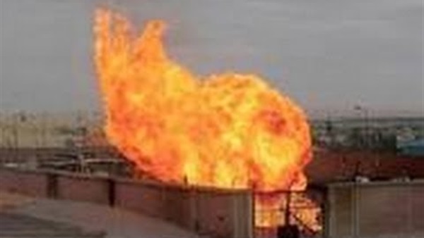 انفجار عبوة ناسفة أسفل خط الغاز بالبحيرة 