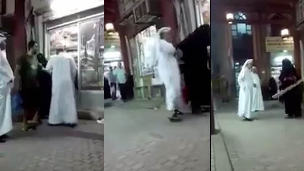 لص يعتدي على سيدة بساطور لسرقة متعلقاتها بالرياض