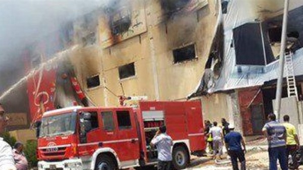 حوادث محافظه القليوبية فى أسبوع.. حريق بمصنع «قطن فيبر» يدمر أدواره الثلاثة.. خسائر بـ60 مليون جنيه لمصنع «المرشدى للمفروشات».. وضبط مصنع لتصنيع البسطرمه من اللحوم المجمده منتهية الصلاحية