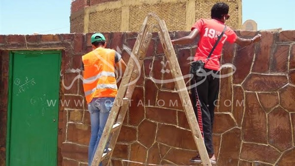 بالصور.. الحملة الشبابية لنظافة وتجميل أسوان تستكمل نشاطها