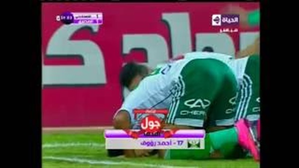 بالفيديو.. احمد روؤف يحرز هدف التعادل فى مرمى الاسماعيلى