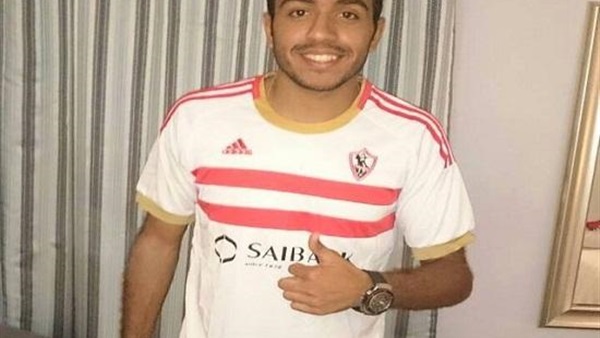 كهربا يحرز الهدف الأول للزمالك امام المقاصة