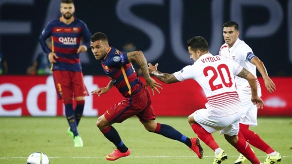 برشلونة واشبيلية يلجأن الى الوقت الاضافى