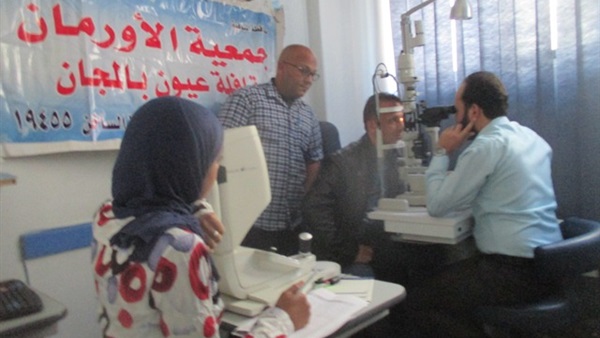 أورمان المنوفية الكشف علي 513 مريض خلال شهرى «أبريل ومايو»