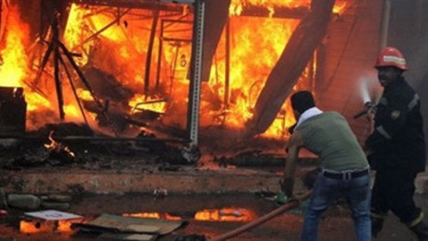 السيطرة على حريق بمطعم شهير بالمنوفية