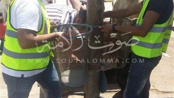 بالصور.. حملة شبابية اسبوعية لنظافة شوارع مدينة القناطر