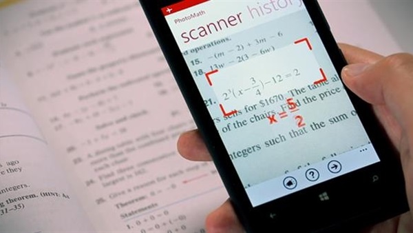 تطبيق يحل كافة المسائل والمعادلات الرياضية