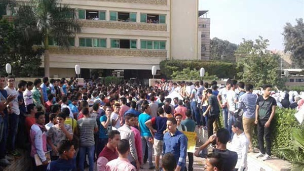  تظاهرات لطلاب الثانوية بالمنوفية للمطالبة بإلغاء درجات الحضور
