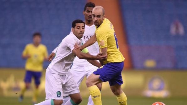 بعد مرور 15 دقيقة.. الأهلي يتقدم على النصر بهدف نظيف في نهائي الحرمين
