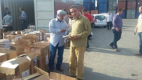  «الأثار»:مضبوطات الكتب بميناء دمياط أثرية