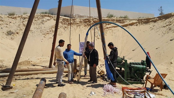 حفر 7 آبار استعواضية بالوادي الجديد بتكلفة 16 مليون جنيه