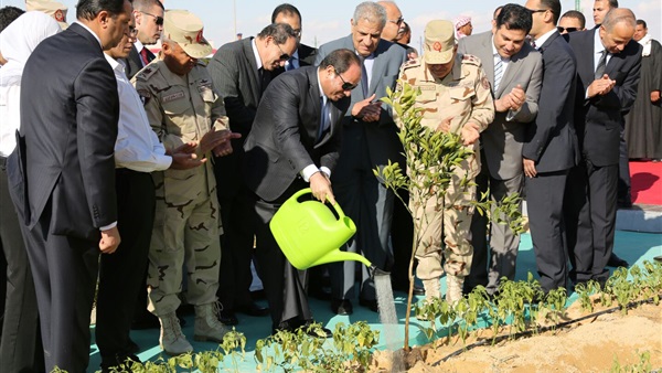 محافظ المنيا: مشروع المليون فدان سيحقق آمال المصريين